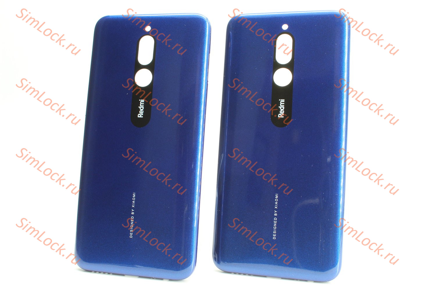 Задняя крышка Xiaomi Redmi 8, синий, К-2