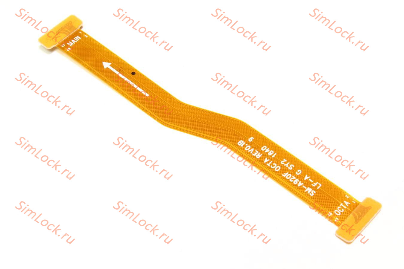 Шлейф дисплейный Samsung A920, Galaxy A9, оригинал