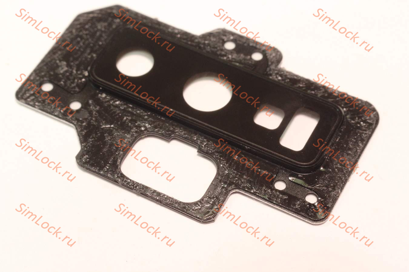 Стекло камеры Samsung N960F Galaxy Note 9 с черной рамкой, оригинал, снятое с нового телефона