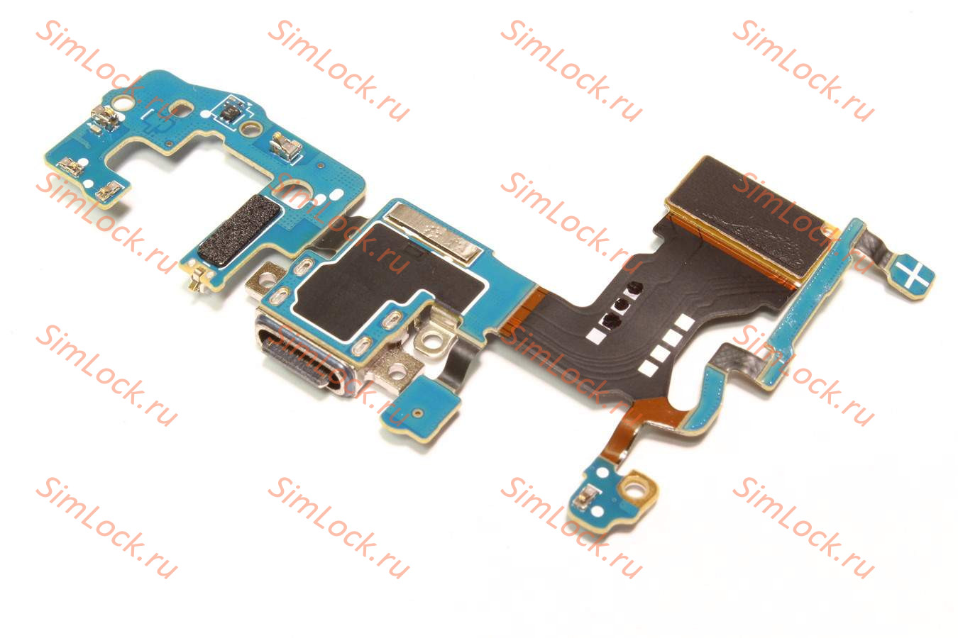 Нижняя плата (шлейф) Samsung G960F Galaxy S9 с разъемом зарядки, оригинал