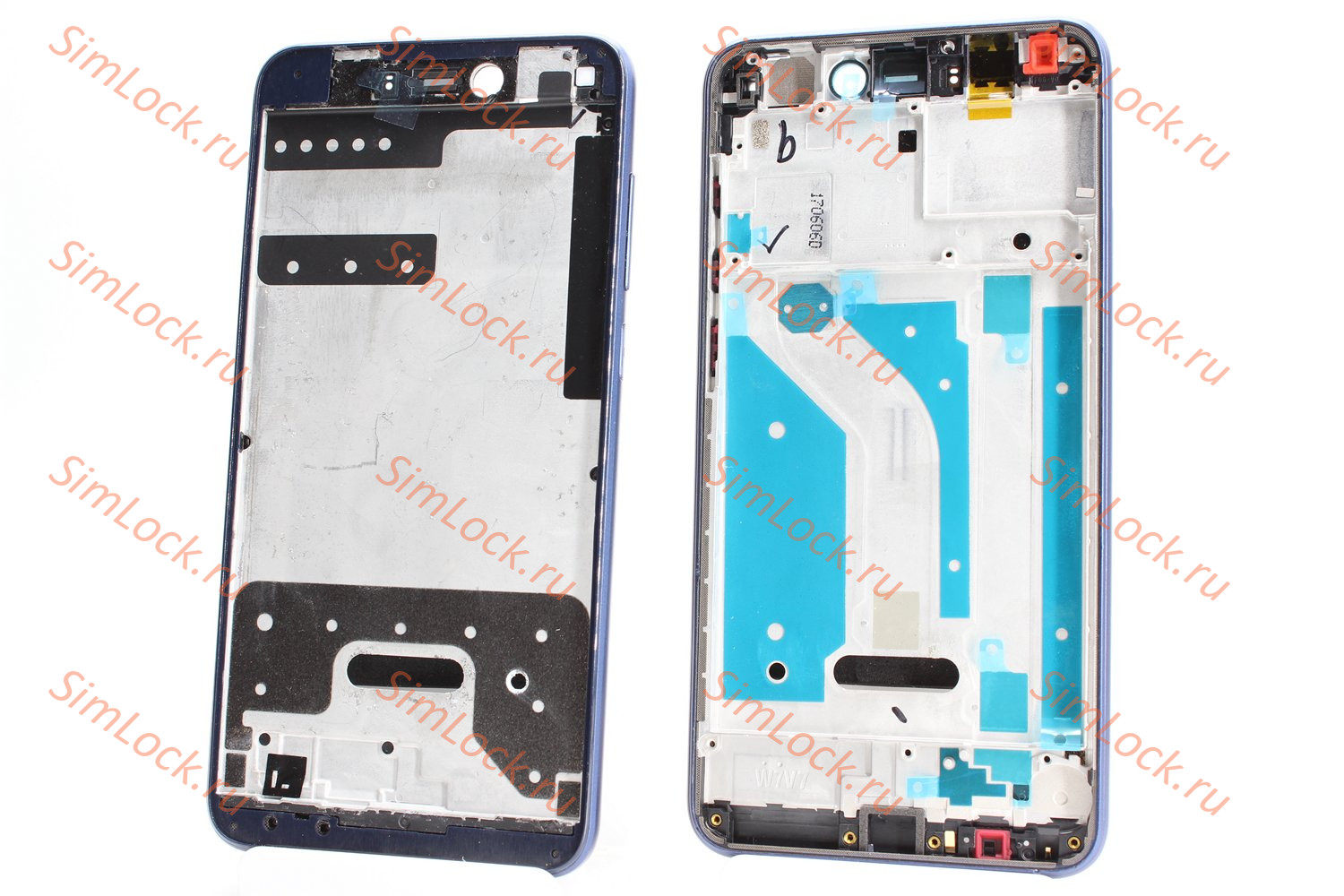 Рамка дисплея Honor 8 Lite (PRA-TL10), синий, К-1
