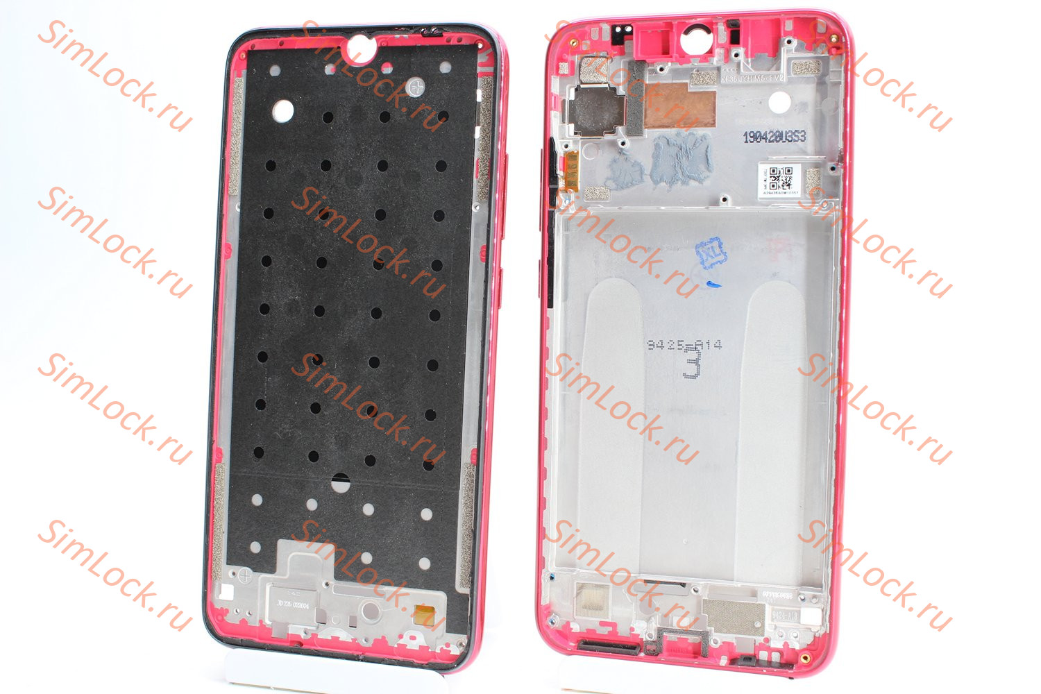 Рамка дисплея Xiaomi Redmi Note 7, красный, К-1