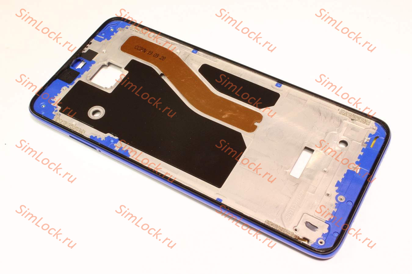 Рамка дисплея Xiaomi Redmi Note 8 Pro, синий, К-1