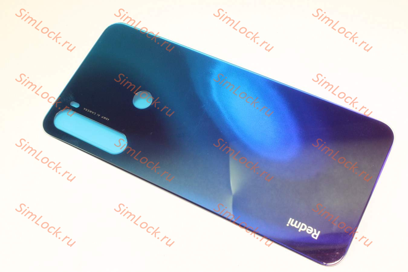 Задняя крышка Xiaomi Redmi Note 8, синий, К-1