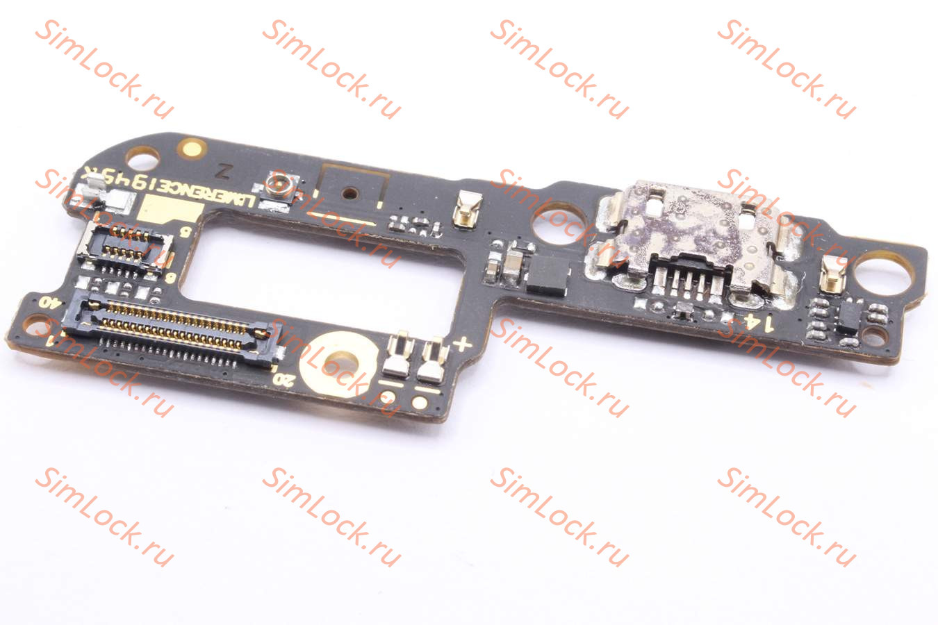 Нижняя плата (шлейф) Xiaomi Redmi 6 Pro, Mi A2 Lite, с разъемом зарядки, К-1