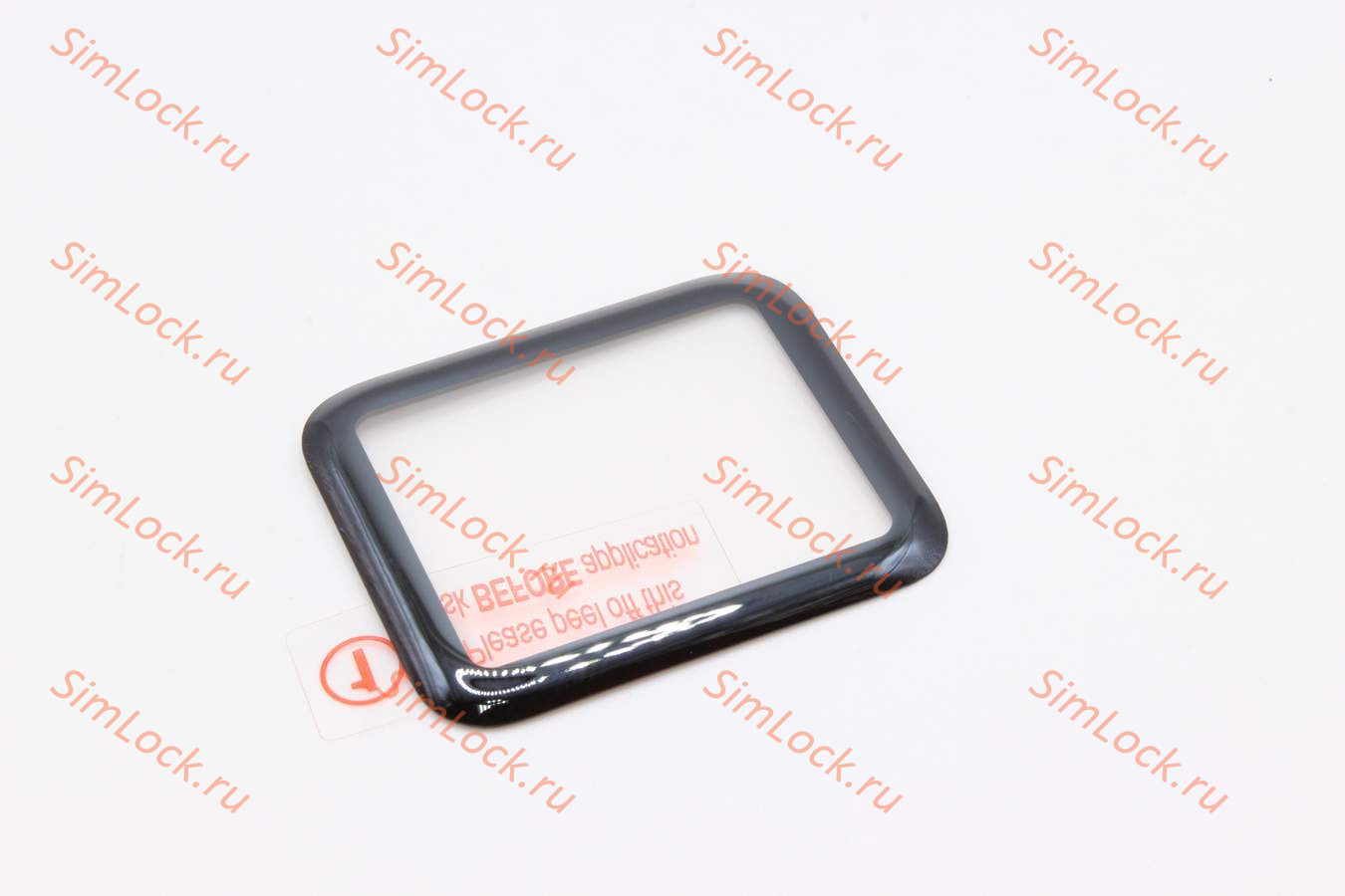 Защитное стекло Apple Watch 2/3 42 мм, черное