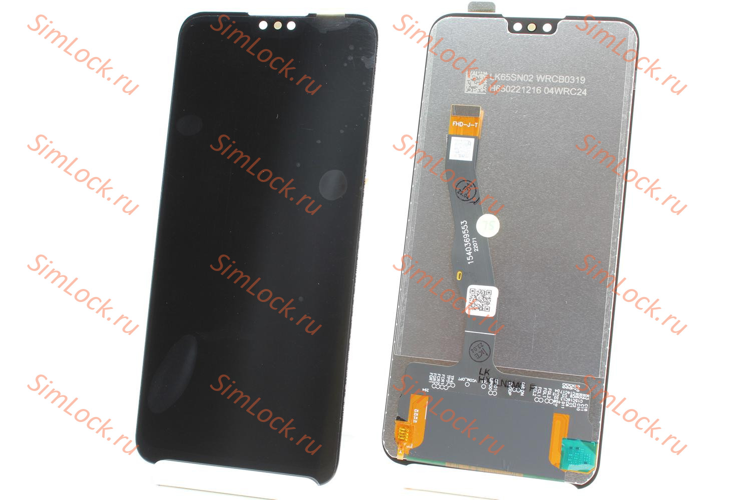 Дисплей Huawei Y9 2019 (JKM-LX1), черный, К-2