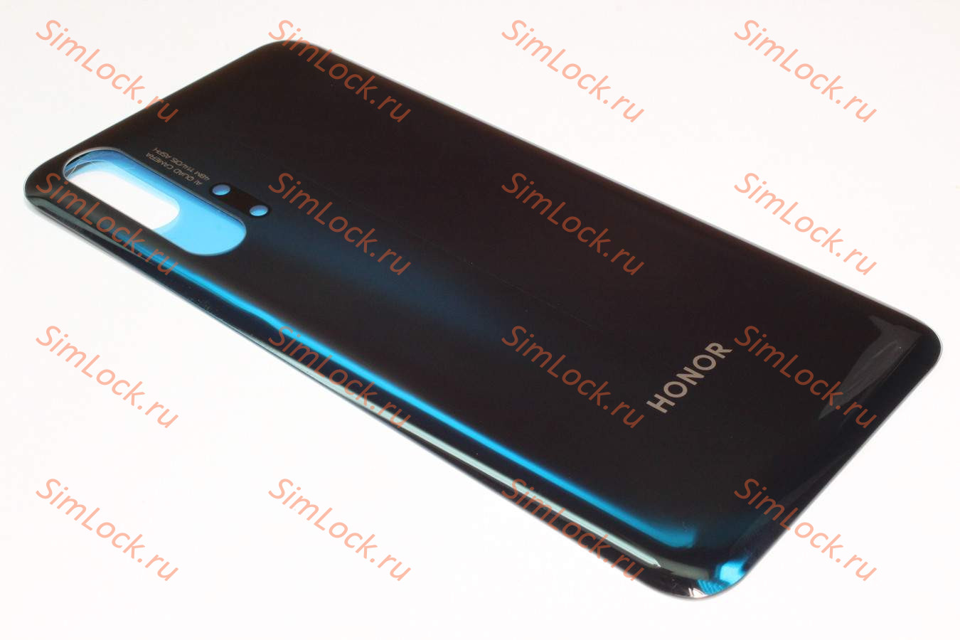 Задняя крышка Honor 20 Pro (YAL-L41), мерцающий бирюзовый, К-2