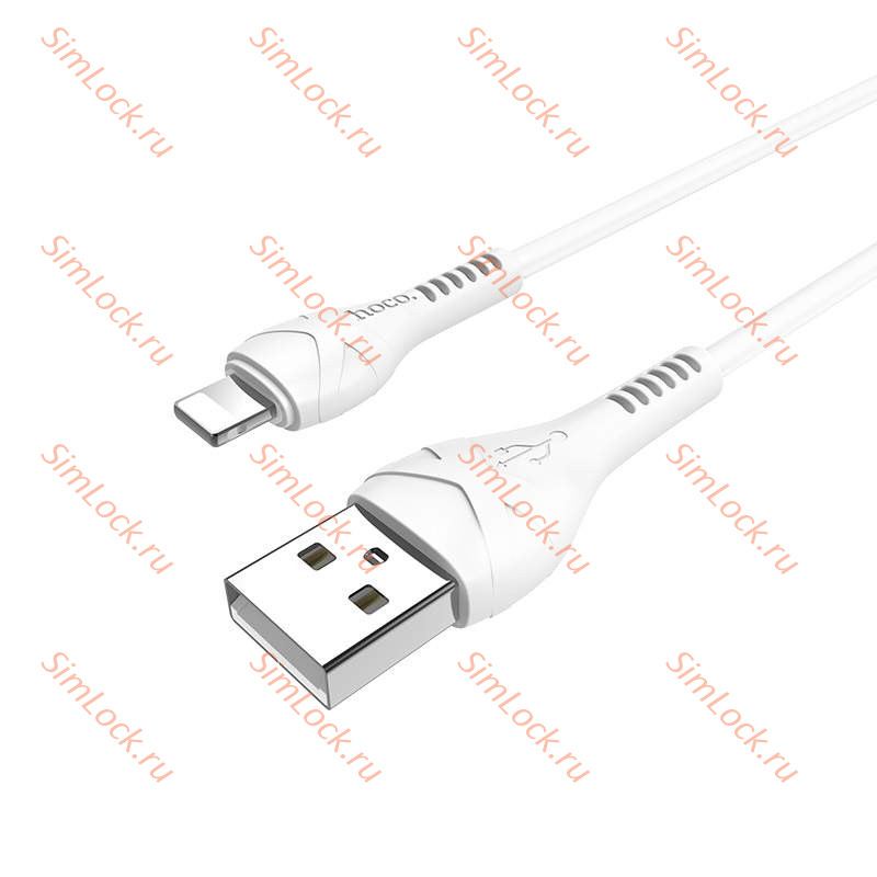 Кабель USB - Lightning HOCO X37, 2.4А, 100см, белый