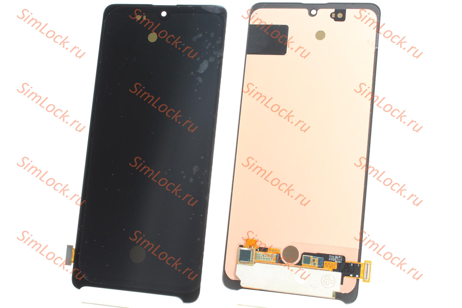 Дисплей Samsung A715F, Galaxy A71, OLED, small size, К-1