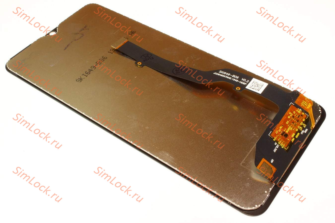 Дисплей ZTE Blade 20 Smart V1050, черный, К-2