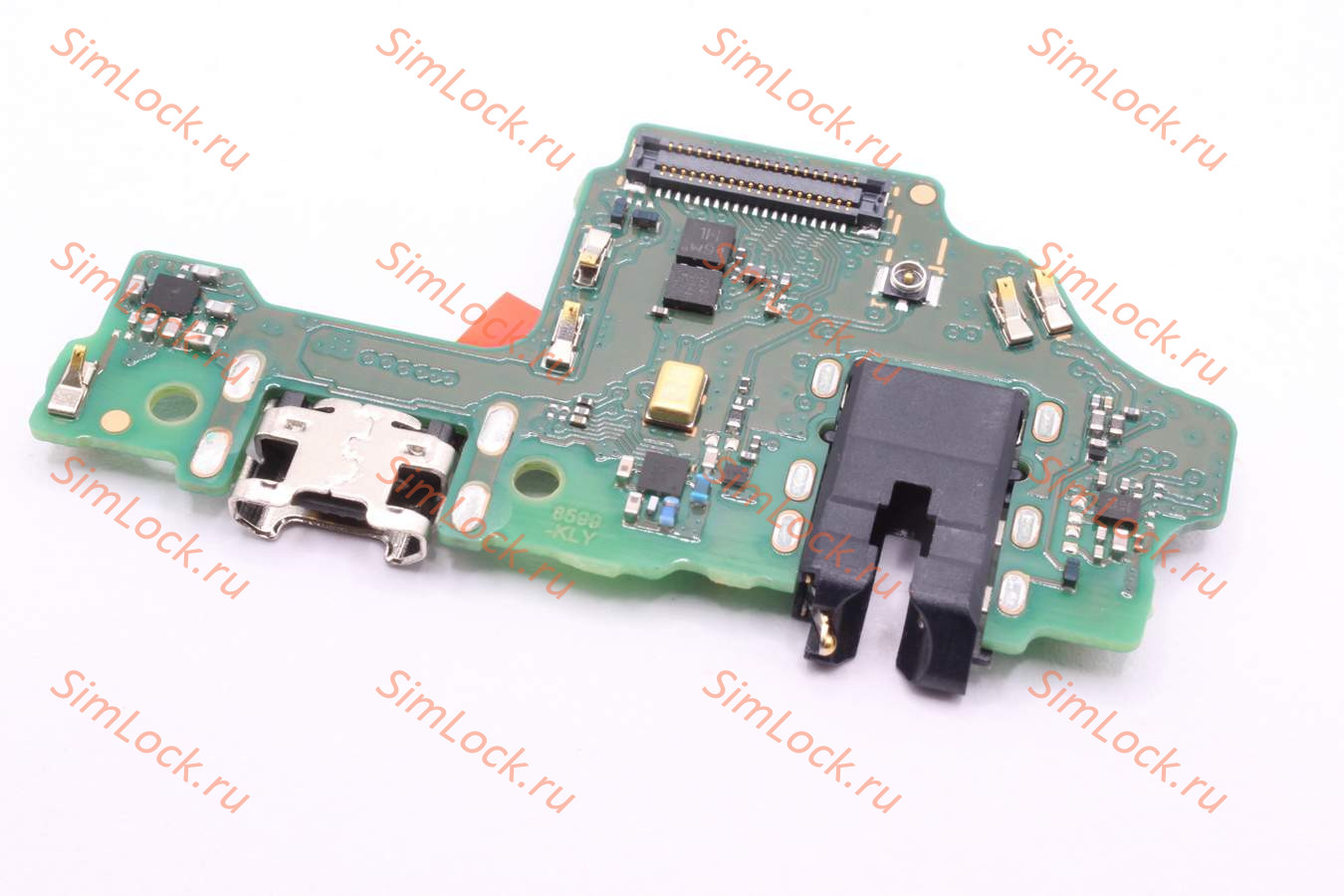 Нижняя плата (шлейф) Honor 8X, 9X Lite, Huawei Y9 (2019) с разъемом зарядки, оригинал