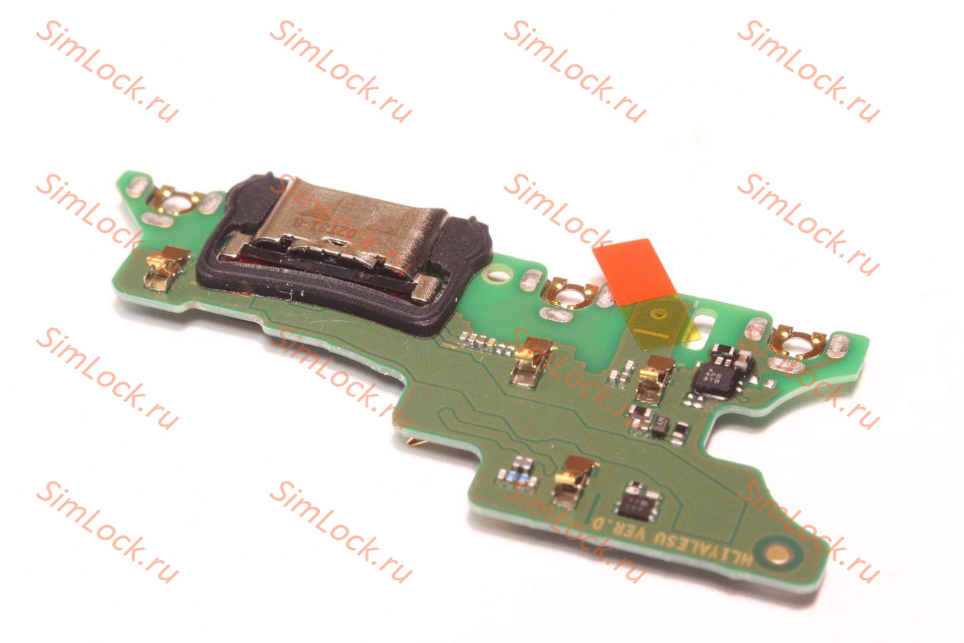 Нижняя плата (шлейф) Honor 20 (YAL-L21) с разъемом зарядки, оригинал