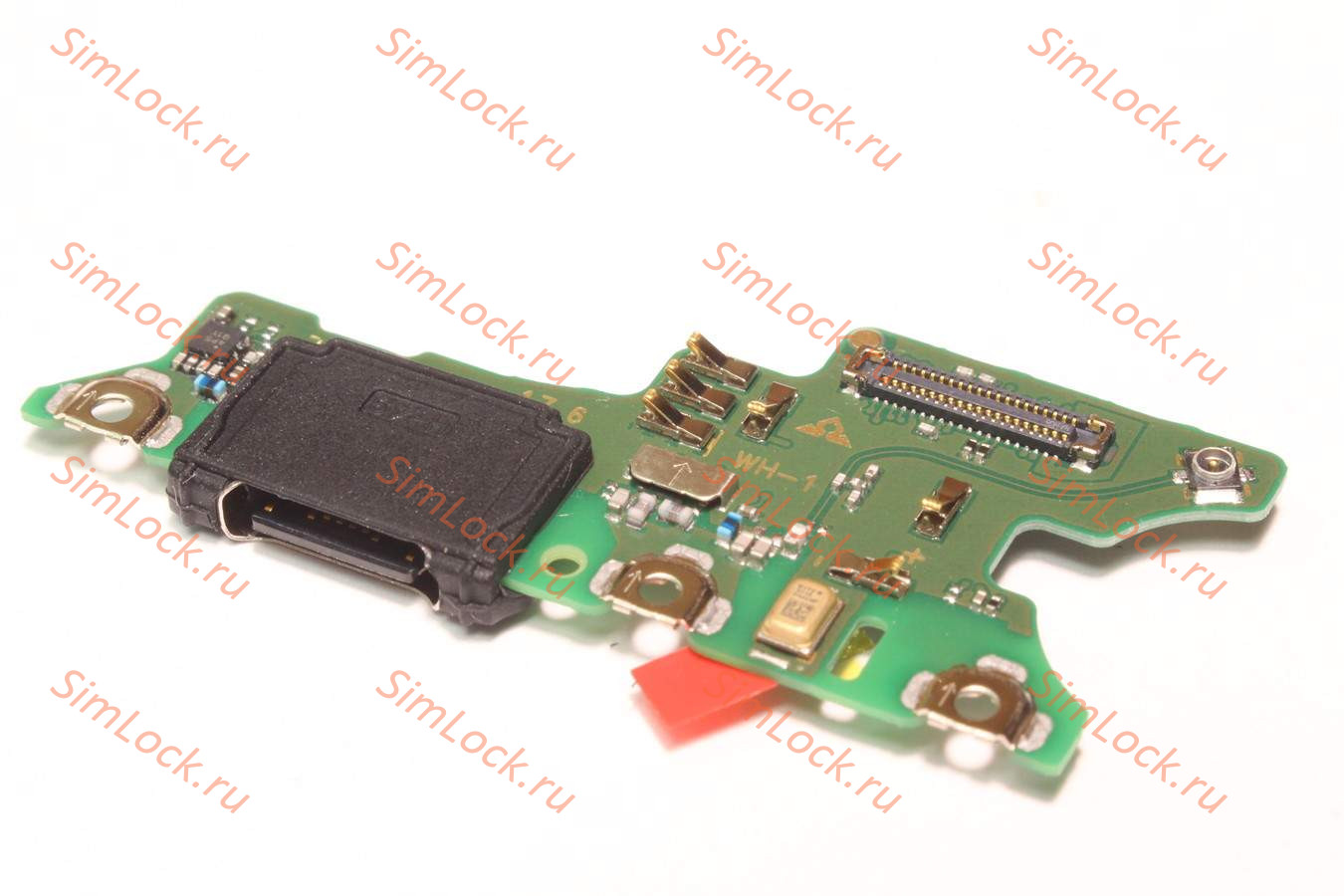 Нижняя плата (шлейф) Honor 20 (YAL-L21) с разъемом зарядки, оригинал