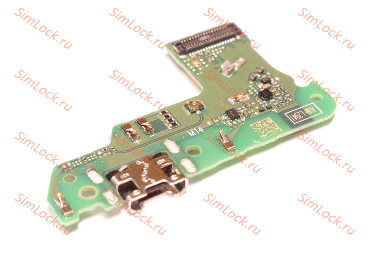 Нижняя плата (шлейф) Honor 7A Pro (AUM-L29), 7C  (AUM-L41), Huawei Y6 2018  с разъемом зарядки, оригинал