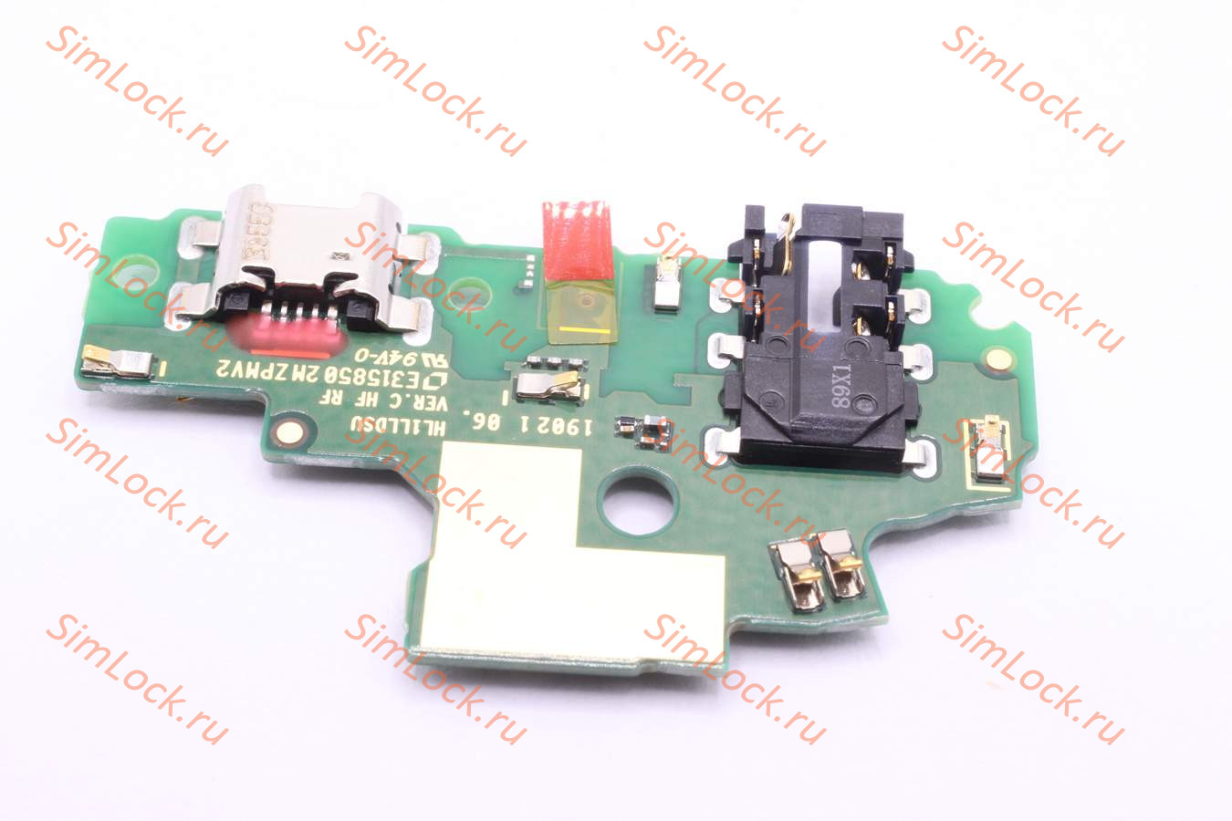 Нижняя плата (шлейф) Honor 9 Lite (LLD-L21, LLD-L31) с разъемом зарядки, оригинал