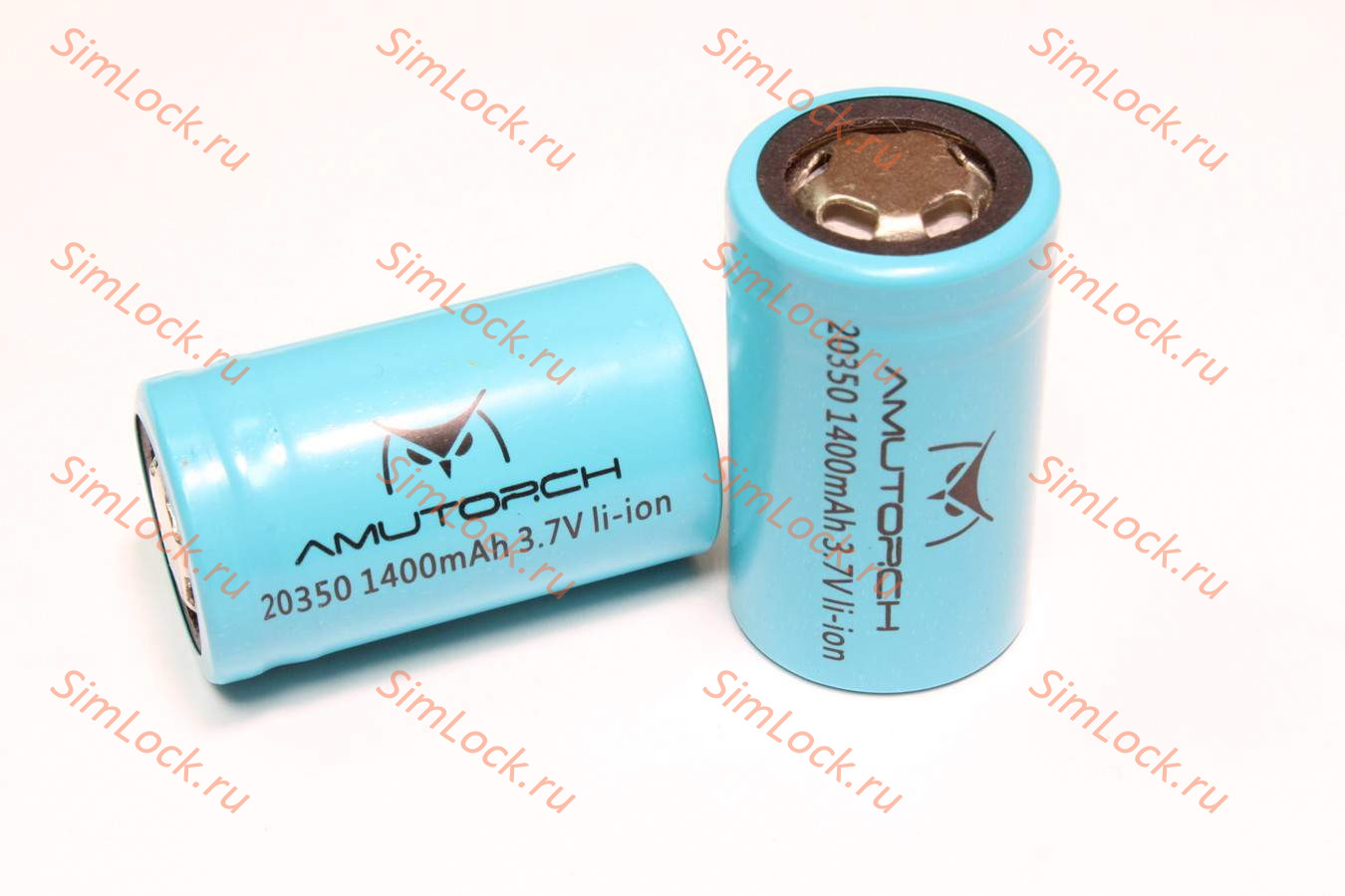 Аккумулятор 20350 Amutorch 3,7В, 1400 mah, 10A, оригинал купить по цене 650  р. в Челябинске - интернет магазин SimLock.ru