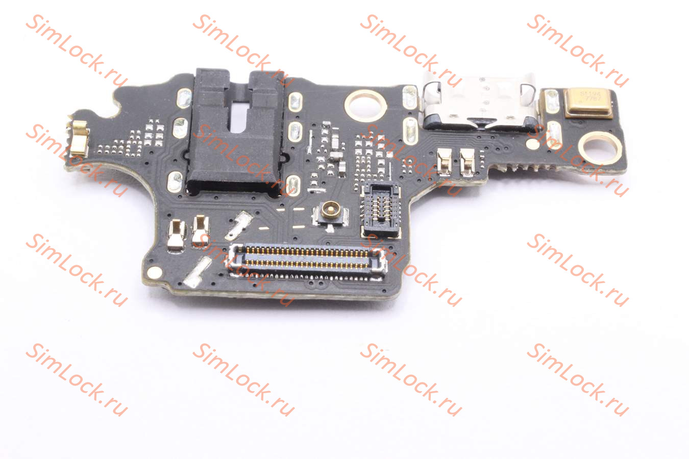 Нижняя плата (шлейф) Honor 10 (COL-L29) с разъемом зарядки, К-4