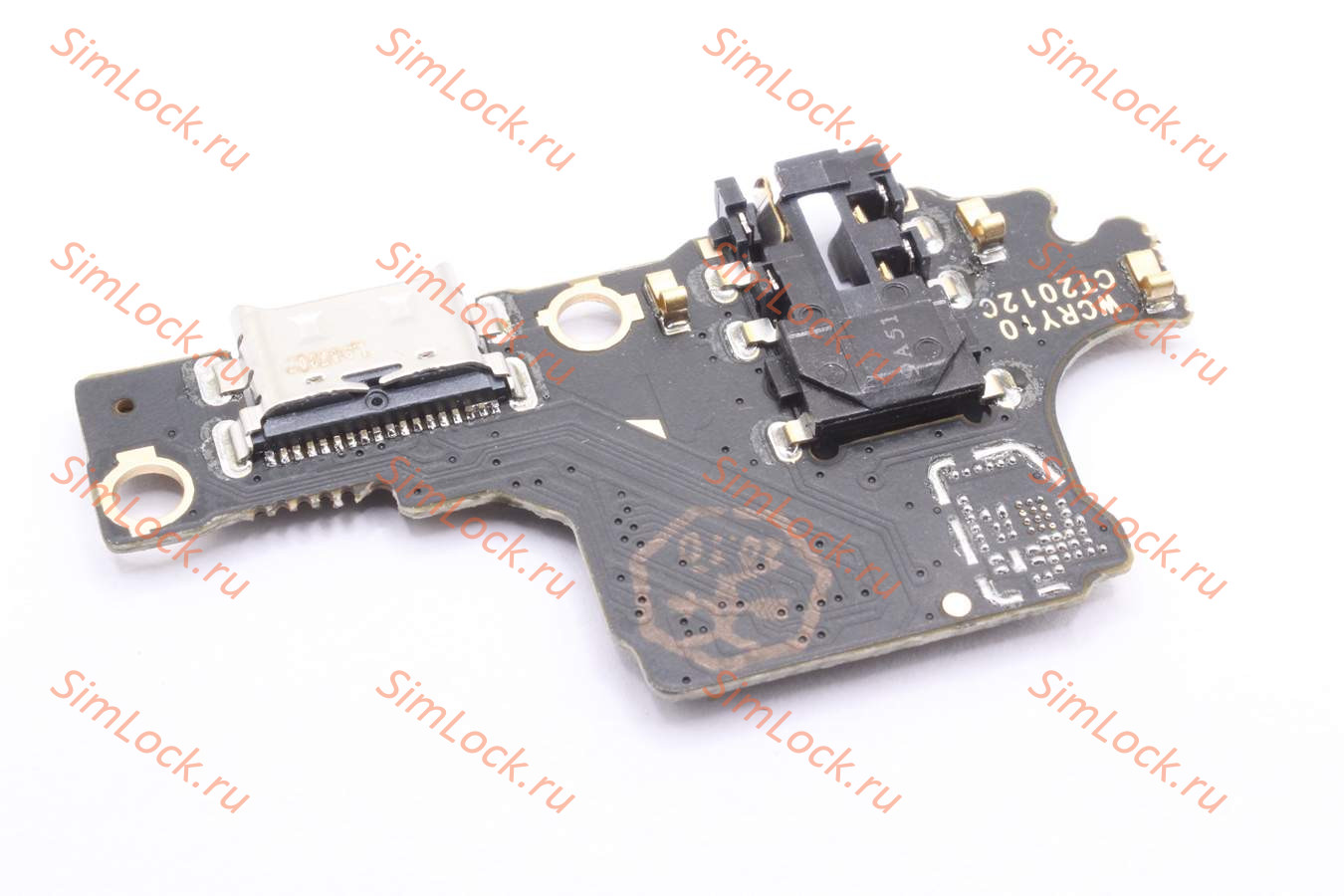 Нижняя плата (шлейф) Honor 10 (COL-L29) с разъемом зарядки, К-4