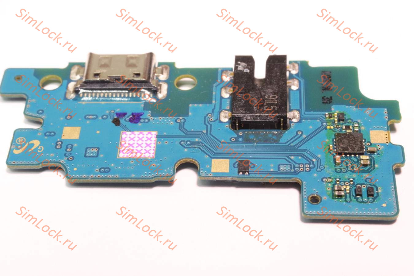 Нижняя плата (шлейф) Samsung A305FN Galaxy A30 с разъемом зарядки, К-1