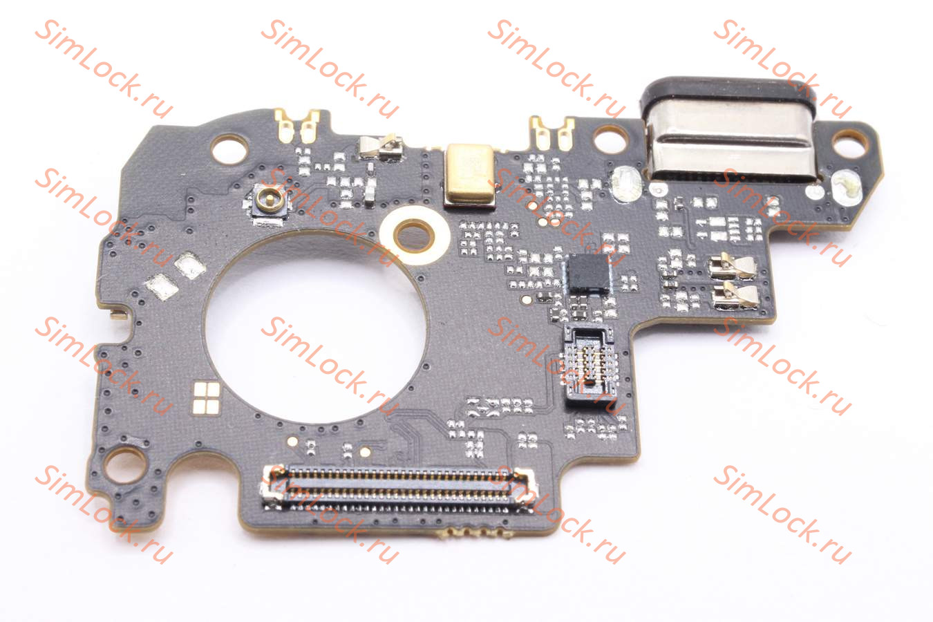Нижняя плата (шлейф) Xiaomi Mi 9, с разъемом зарядки, К-3