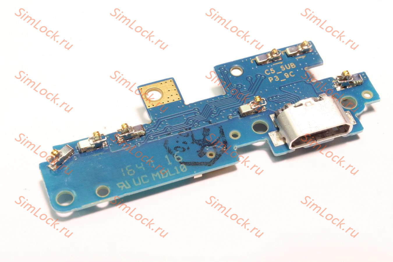 Нижняя плата (шлейф) Xiaomi Redmi 4, с разъемом зарядки, К-1