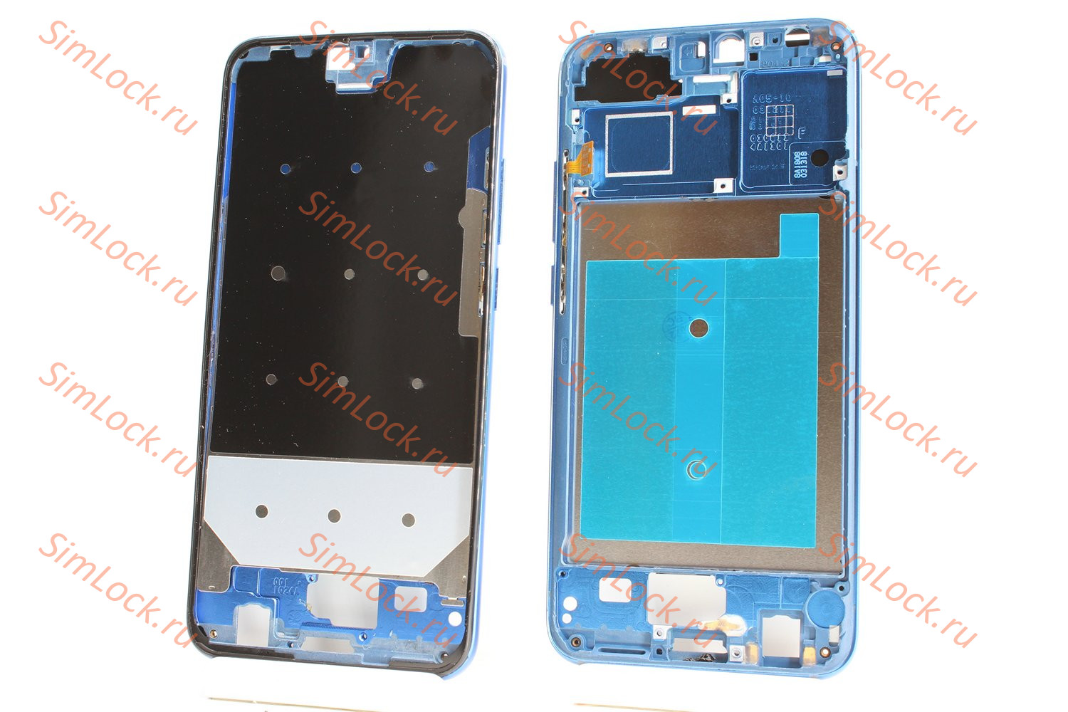 Рамка дисплея Honor 10 (COL-L29), синий, К-1