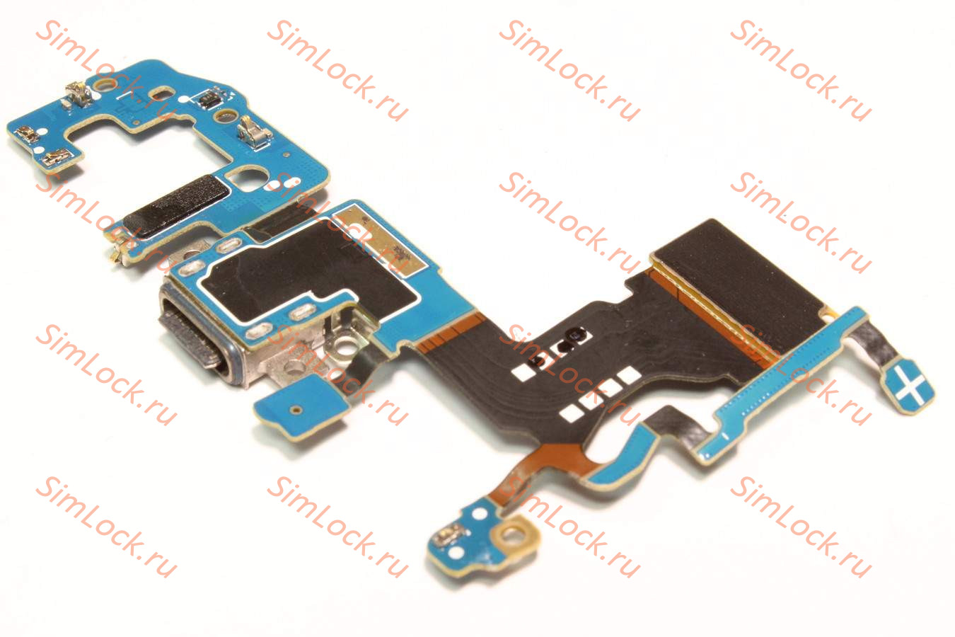 Нижняя плата (шлейф) Samsung G960F Galaxy S9 с разъемом зарядки, К-1