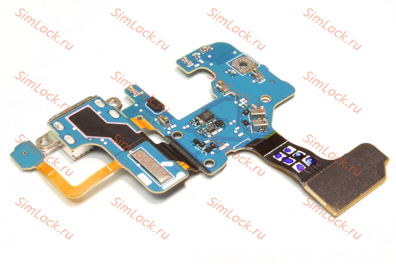 Нижняя плата (шлейф) Samsung N950 Galaxy Note 8 с разъемом зарядки, оригинал