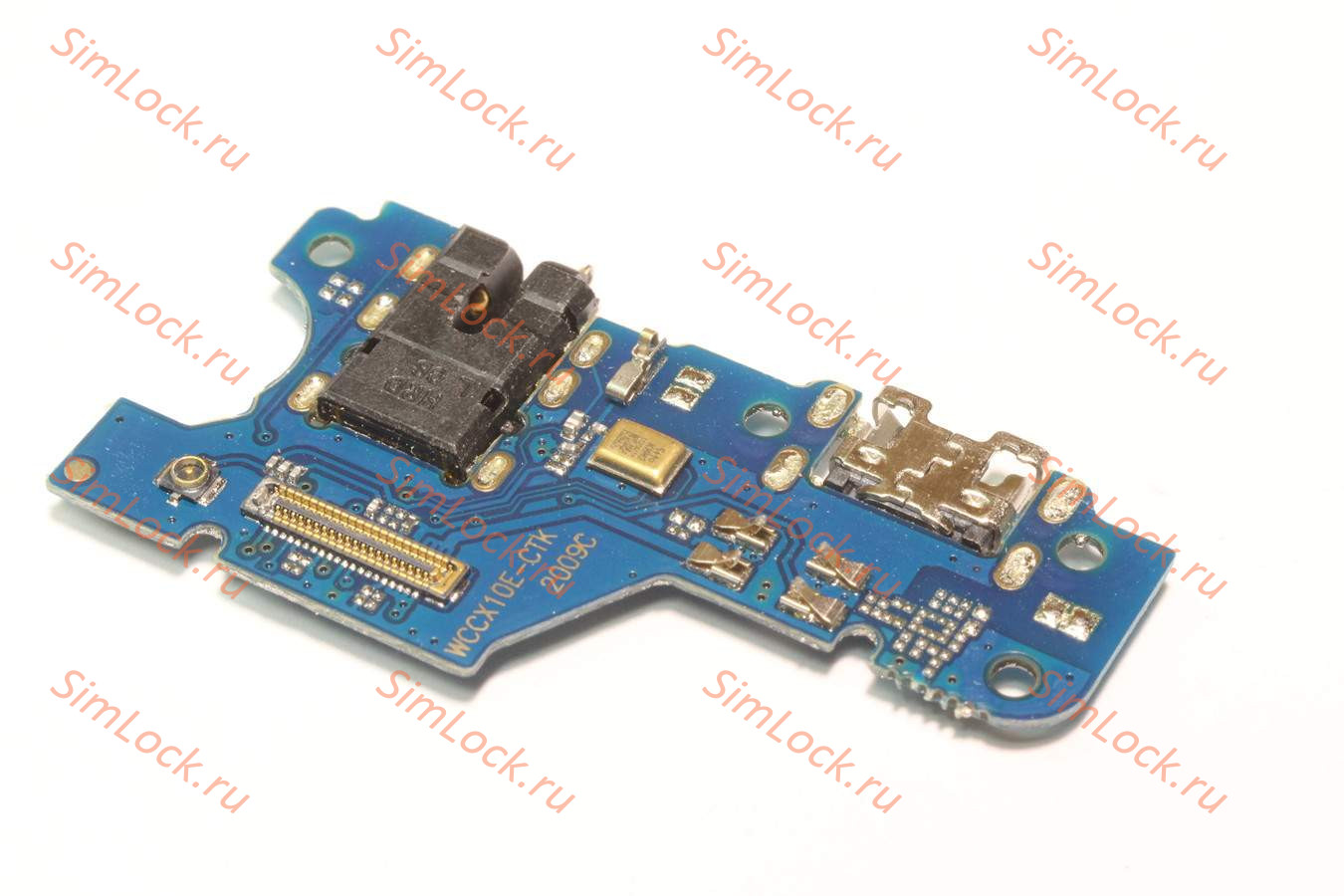 Нижняя плата (шлейф) Honor 9A (MOA-LX9N) с разъемом зарядки, К-4