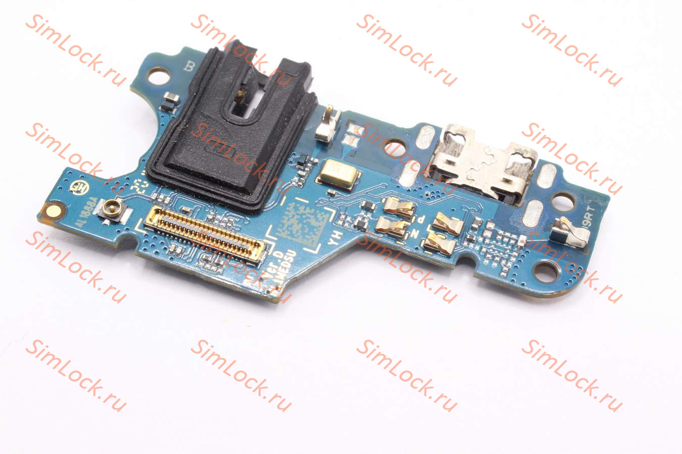 Нижняя плата (шлейф) Honor 9A (MOA-LX9N) с разъемом зарядки, К-1