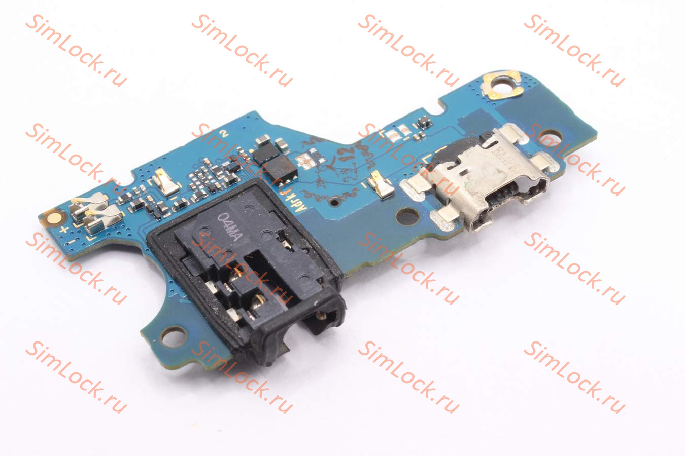 Нижняя плата (шлейф) Honor 9A (MOA-LX9N) с разъемом зарядки, К-1