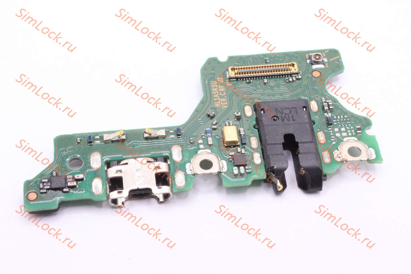 Нижняя плата (шлейф) Honor 9C (AKA-L29), Huawei P40 Lite E (ART-L29N) с разъемом зарядки, К-1