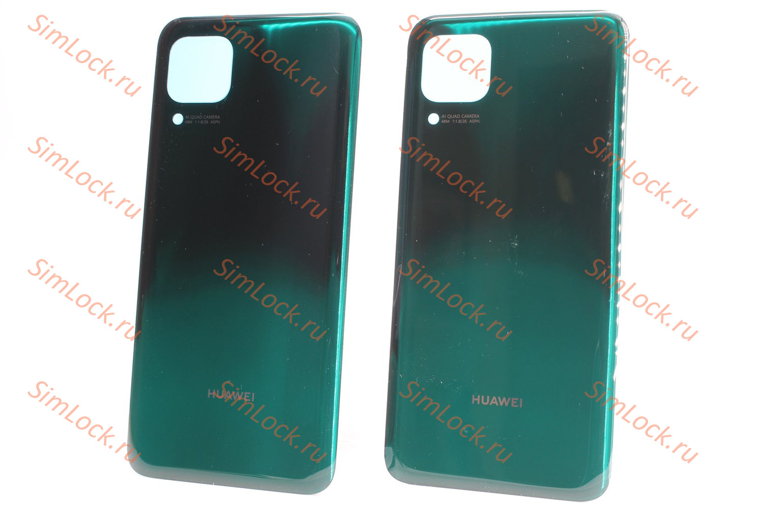 Задняя крышка Huawei P40 Lite, зеленый, К-2