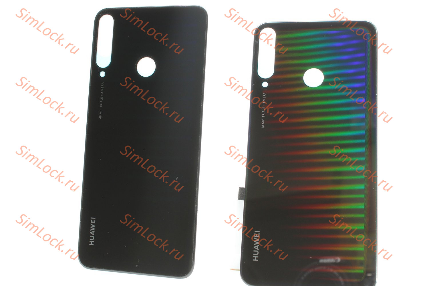 Задняя крышка Huawei P40 Lite E (ART-L29), черный, К-1