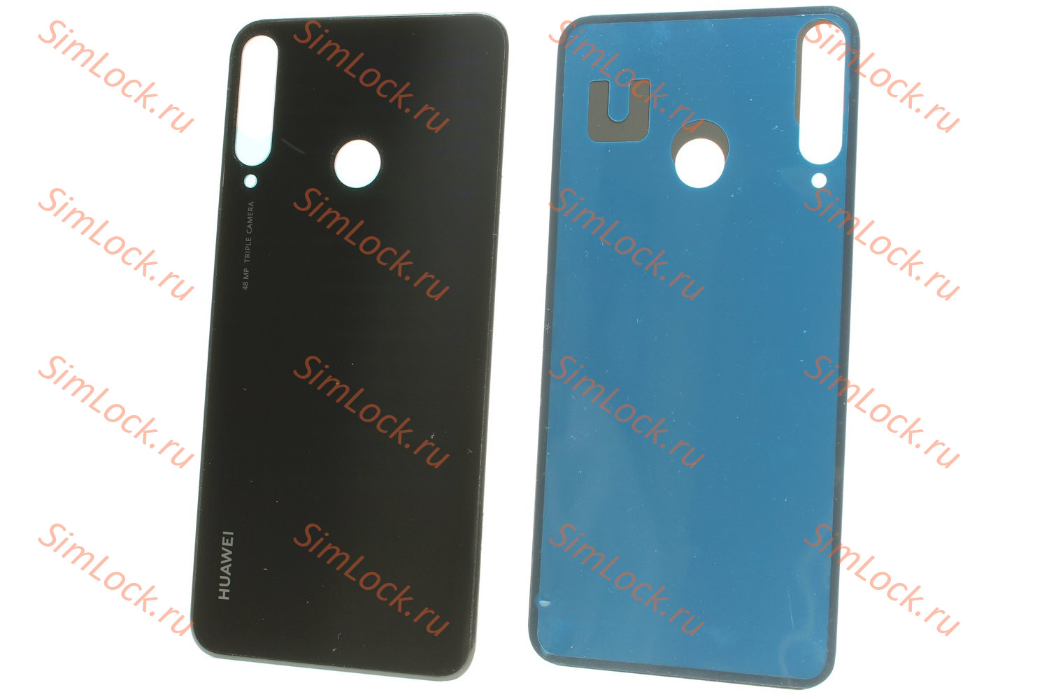 Задняя крышка Huawei P40 Lite E (ART-L29), черный, К-1