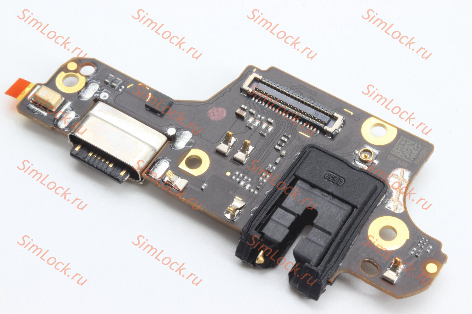 Нижняя плата (шлейф) Xiaomi Redmi Note 9S, Note 9 Pro с разъемом зарядки, К-1