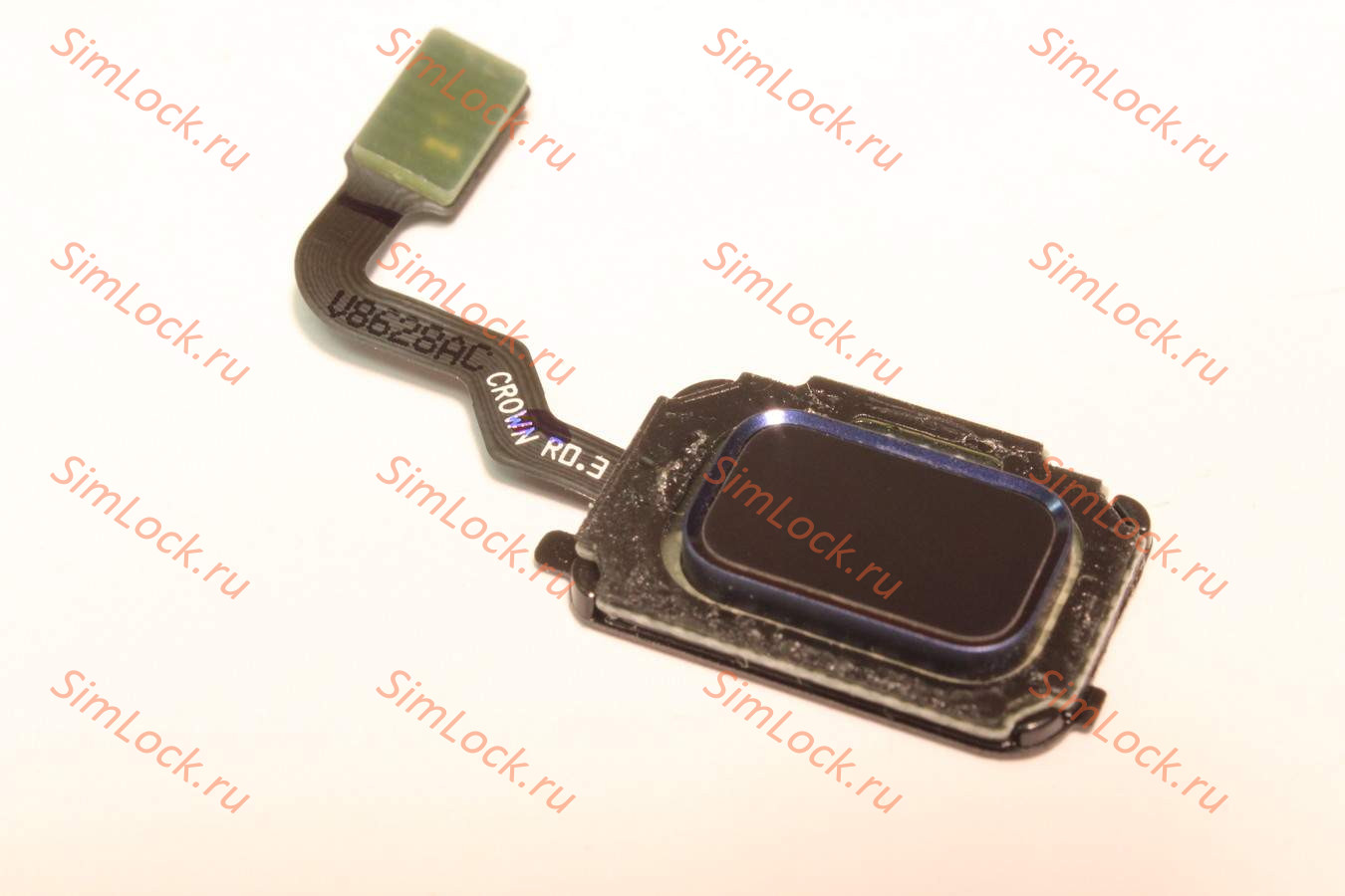 Шлейф со сканером отпечатка Samsung N960 Galaxy Note 9, синий, оригинал