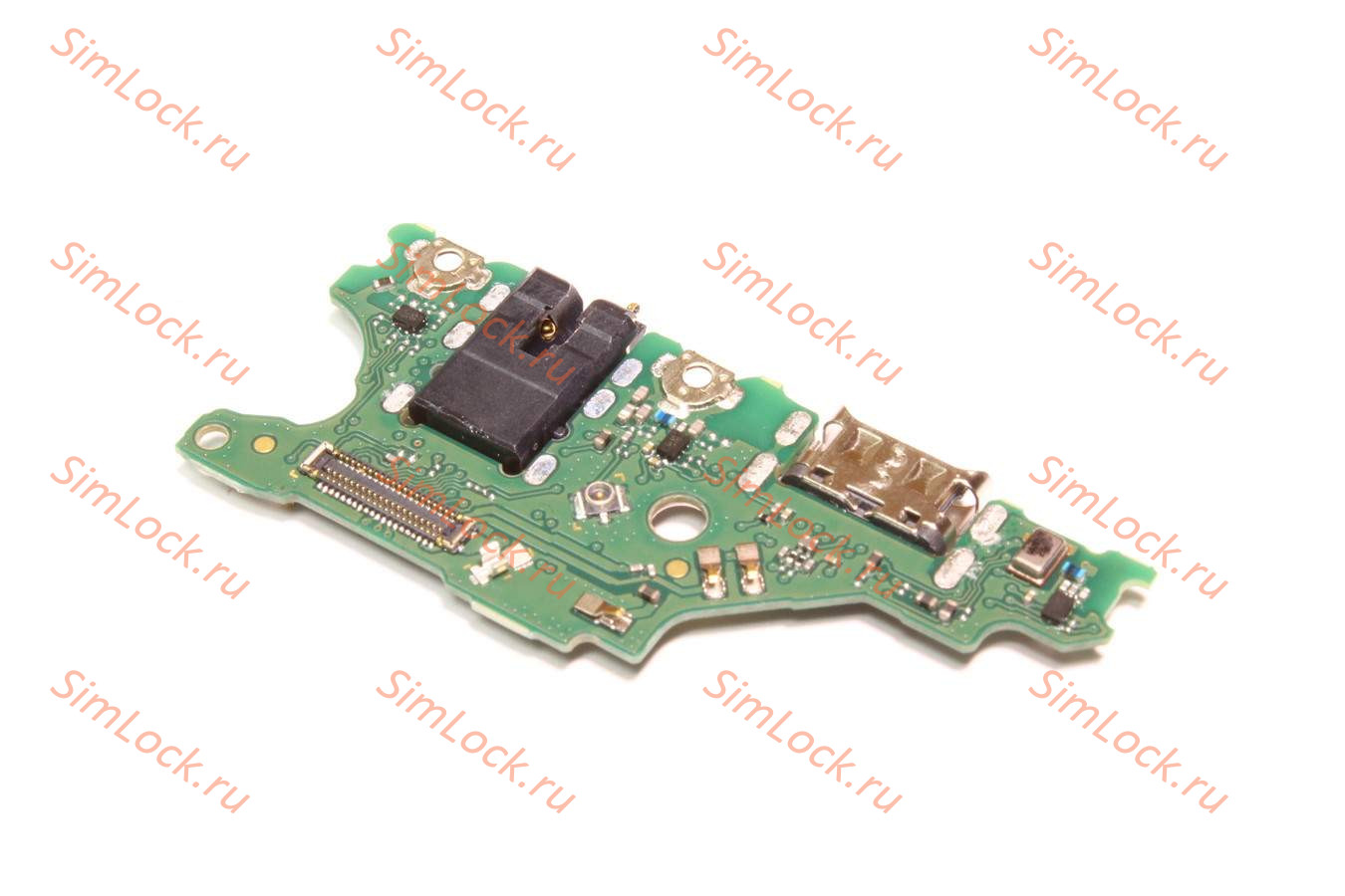 Нижняя плата (шлейф) Huawei Mate 20 Lite (SNE-LX1, SNE-L21) с разъемом зарядки, К-2