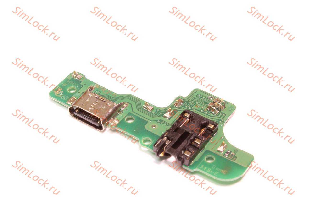 Нижняя плата (шлейф) Samsung A207FN/DS Galaxy A20s с разъемом зарядки, К-2