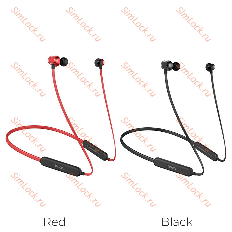 Беспроводные спортивные Bluetooth-наушники Hoco ES29 черные