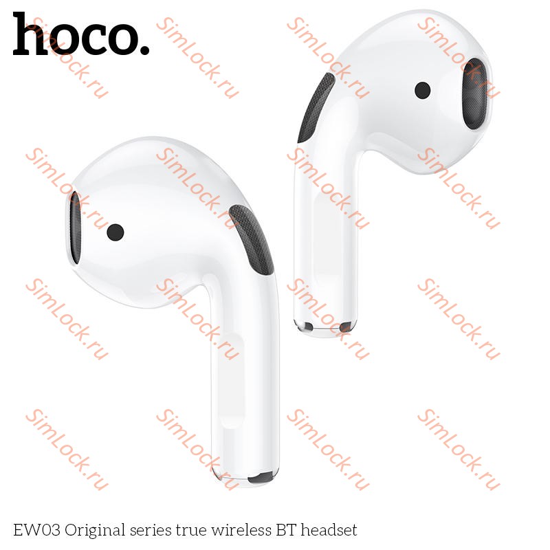 Беспроводные наушники Hoco EW03 TWS белые