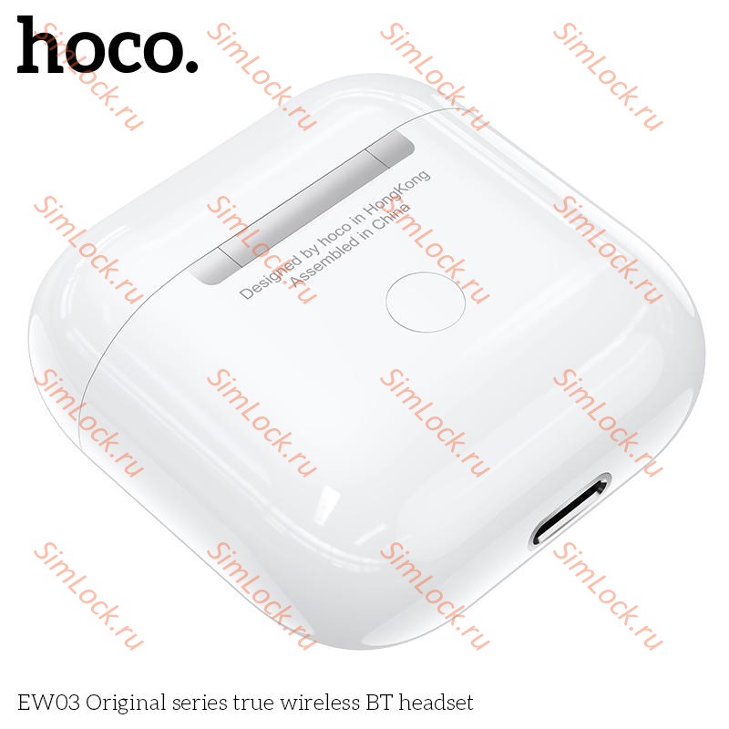 Беспроводные наушники Hoco EW03 TWS белые