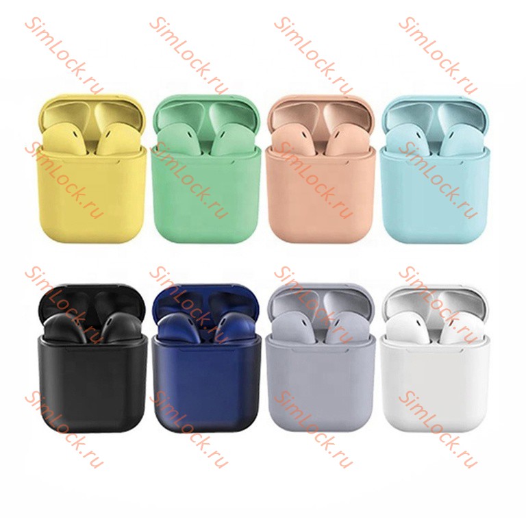 Беспроводные наушники inPods 12 TWS синие