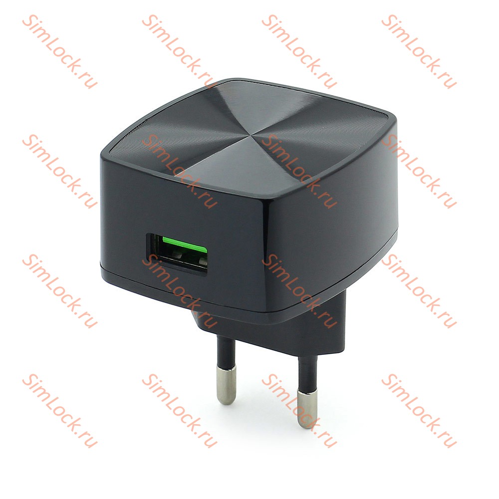 СЗУ HOCO C70A, 3A, черный, 18W, QC3.0 / QC2.0 + кабель microUSB