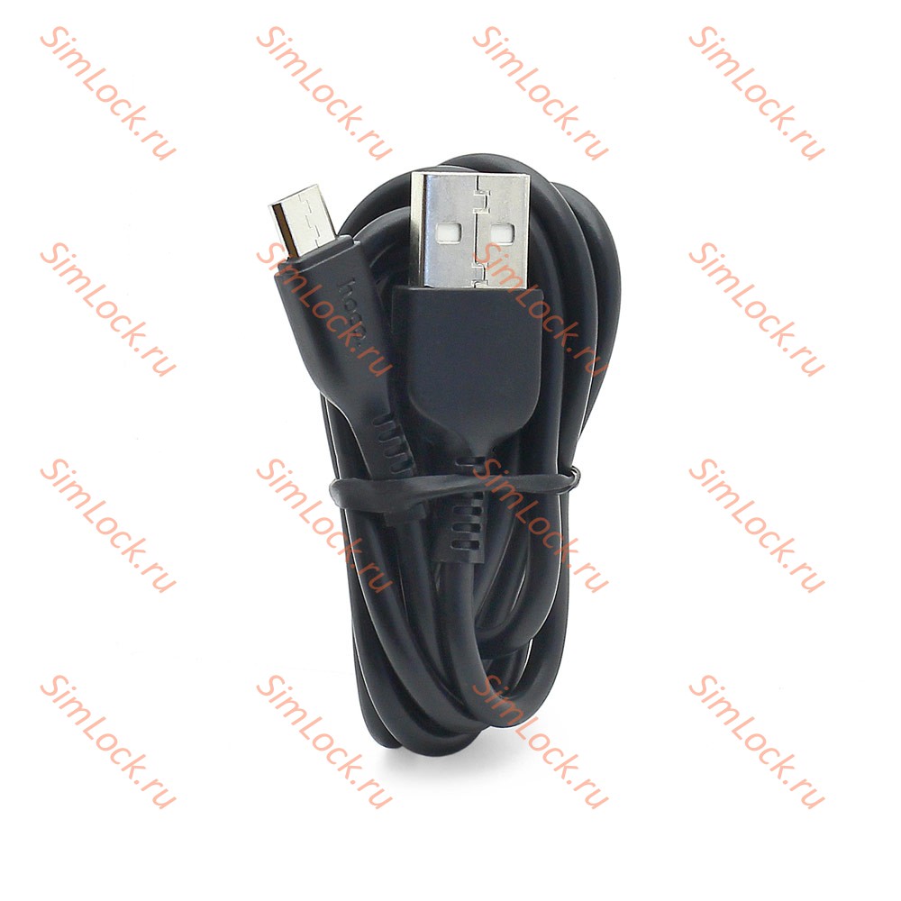СЗУ HOCO C70A, 3A, черный, 18W, QC3.0 / QC2.0 + кабель microUSB