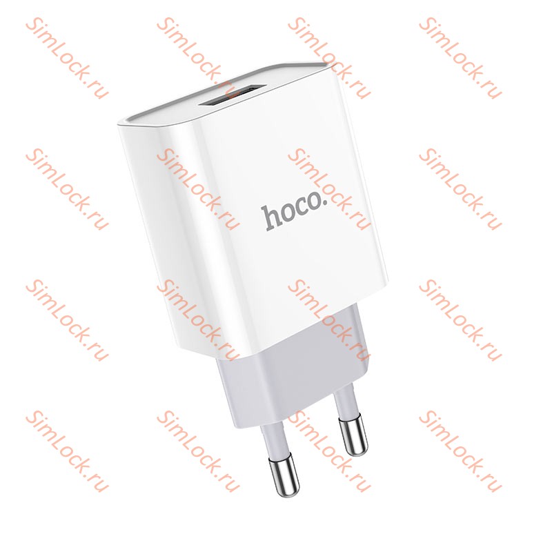 СЗУ HOCO C81A Asombroso, 2.1A, белый