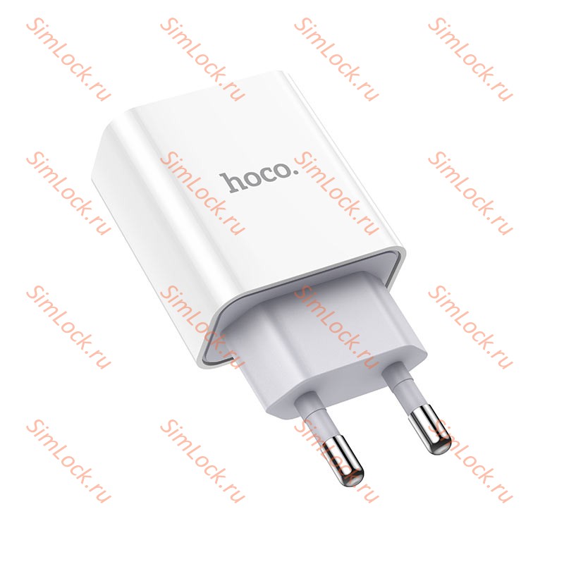 СЗУ HOCO C81A Asombroso, 2.1A, белый