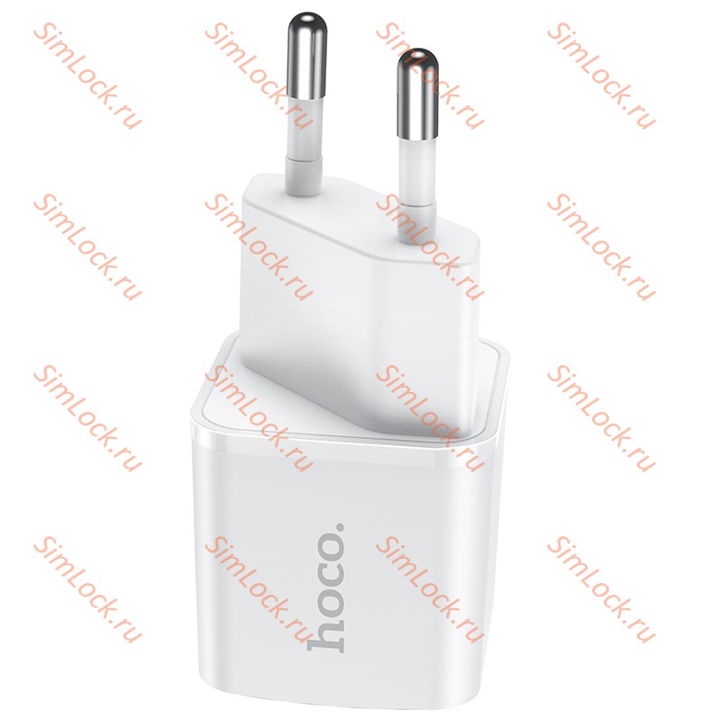 СЗУ HOCO N10 Starter, белый, Type-C PD20W