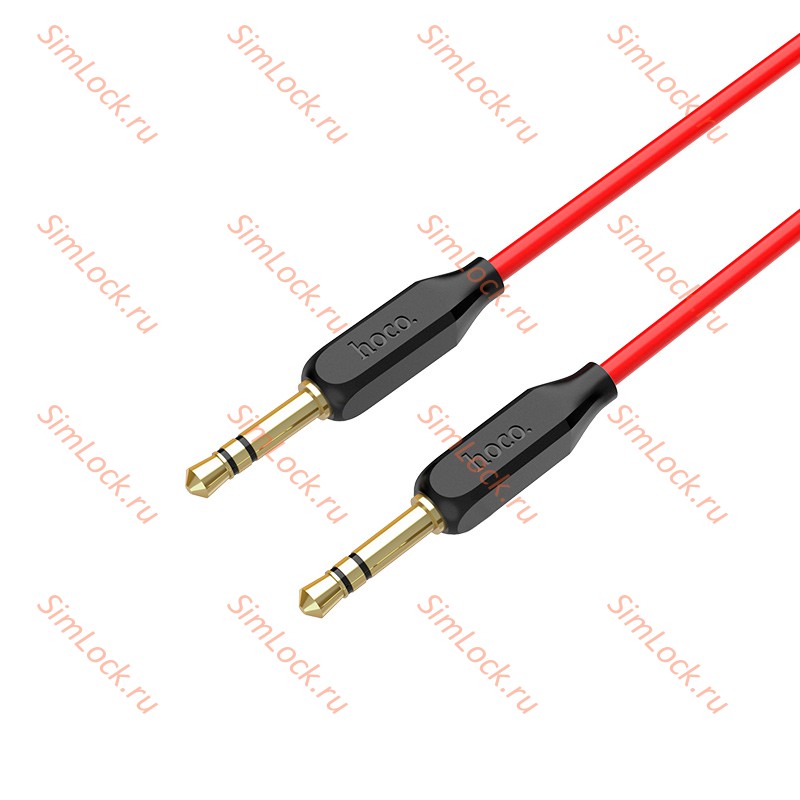 AUX кабель (3,5 mm jack) HOCO UPA11 чёрный